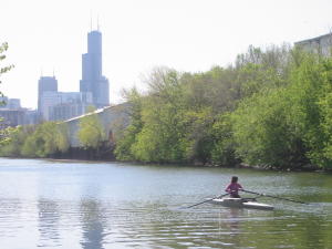 1x on the Chicago River